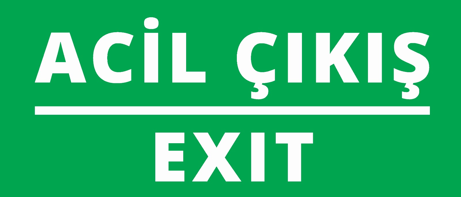 Acil Çıkış-Exıt