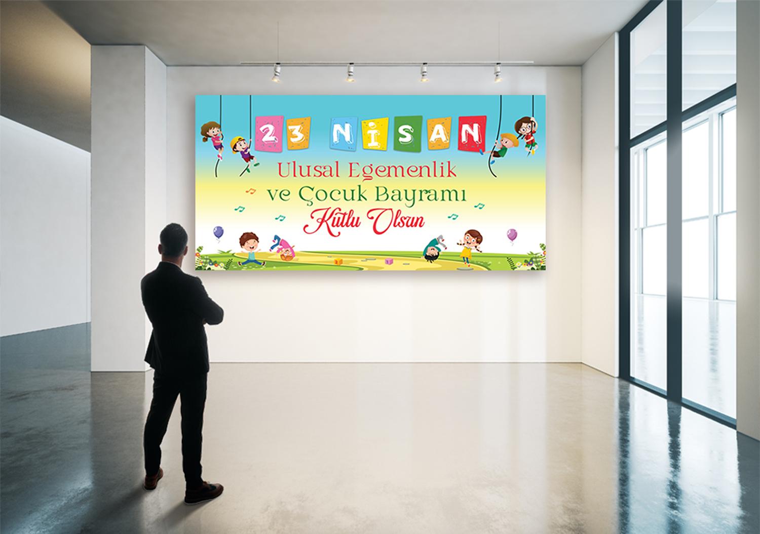 23 Nisan Okul Posteri - 2
