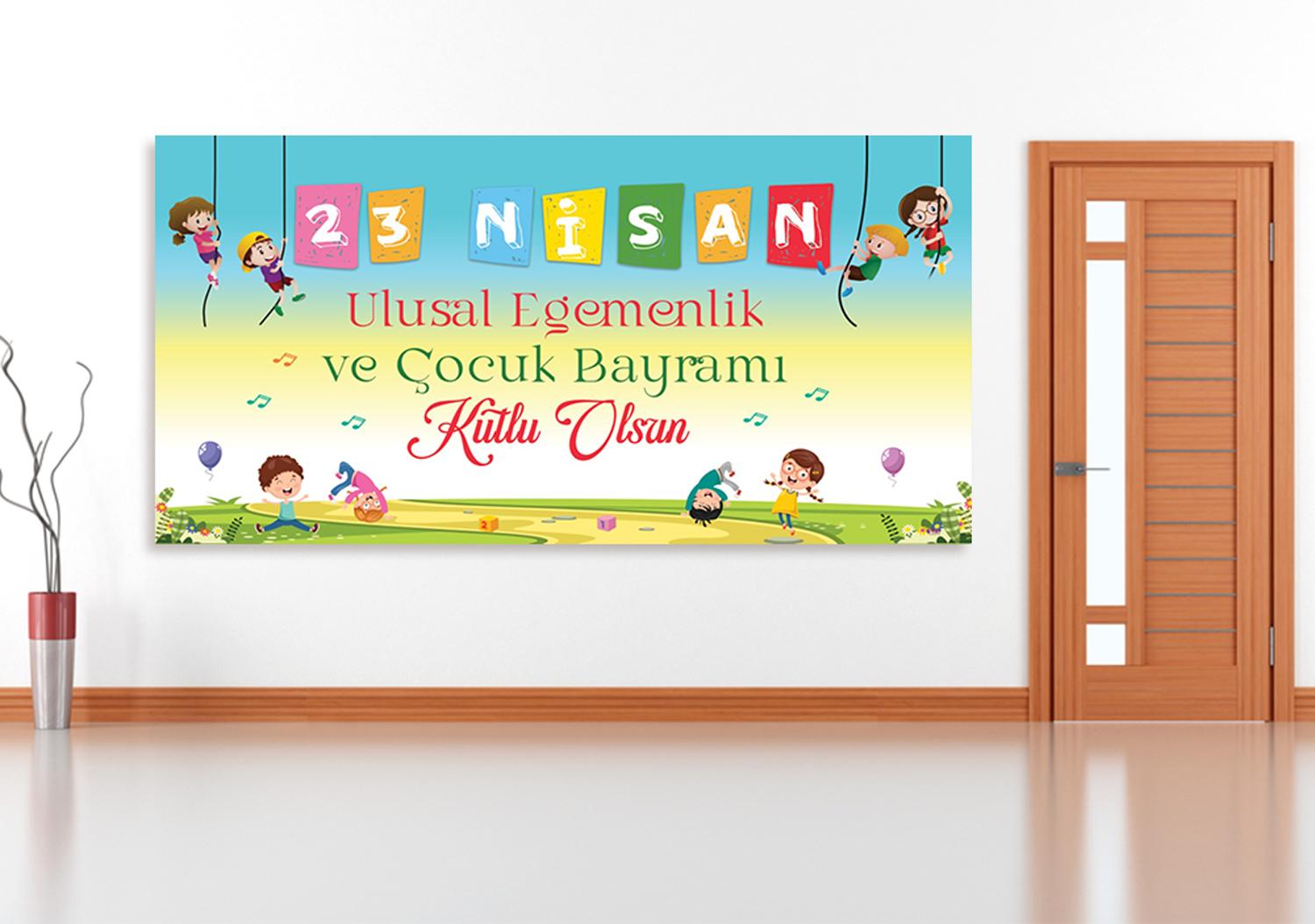 23 Nisan Okul Posteri - 2