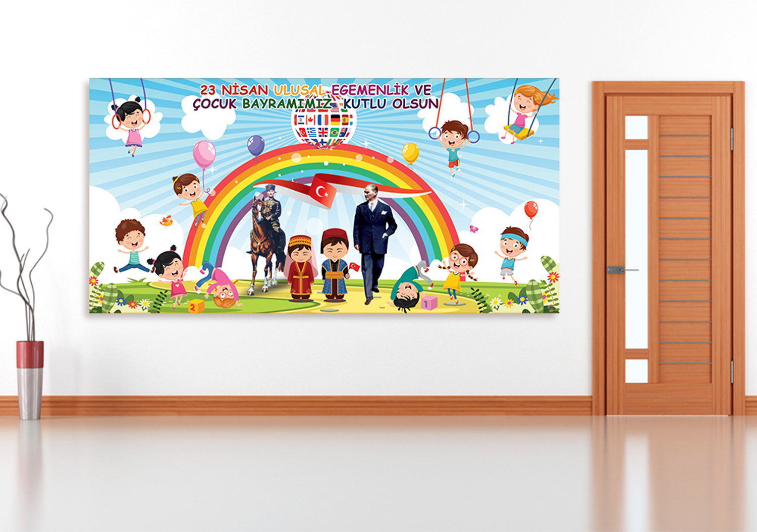 23 Nisan Okul Posteri