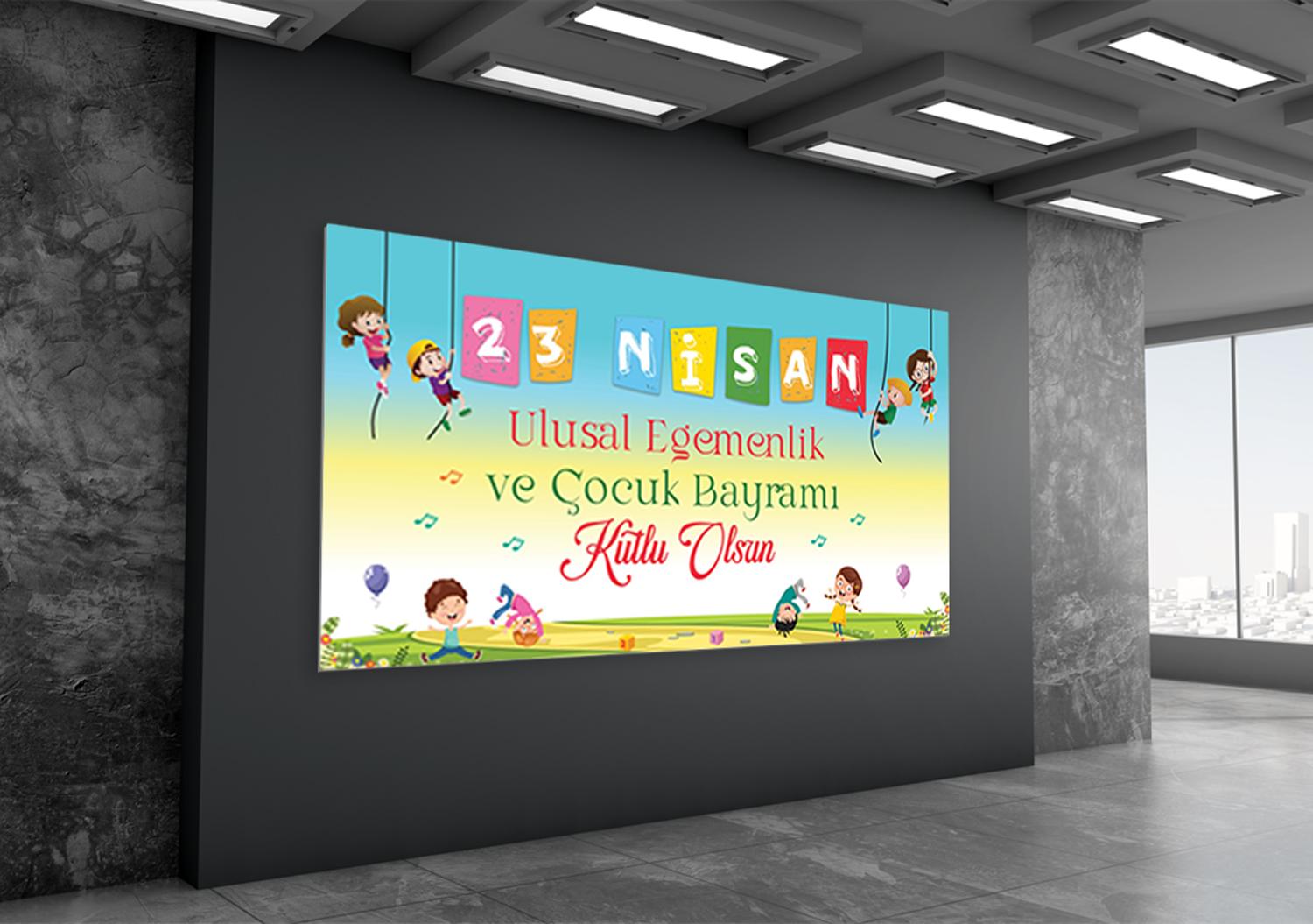 23 Nisan Okul Posteri - 2