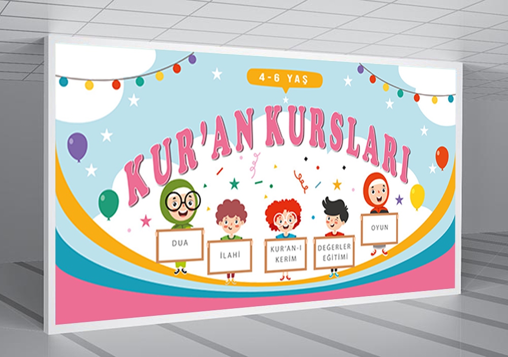 Kuran Kursu Afişi 3