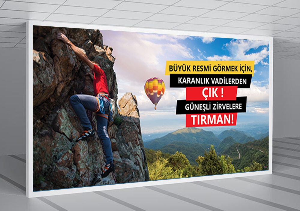 Rehberlik Motivasyon Afişi