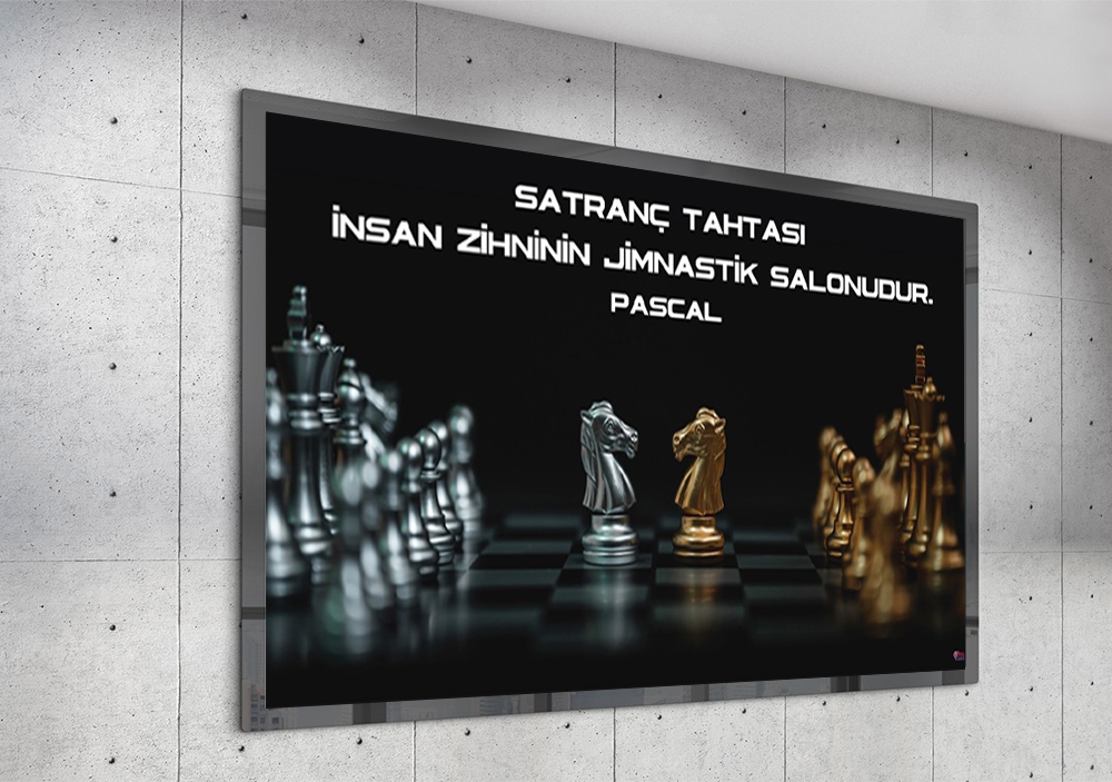 Satranç Okul Posteri 4
