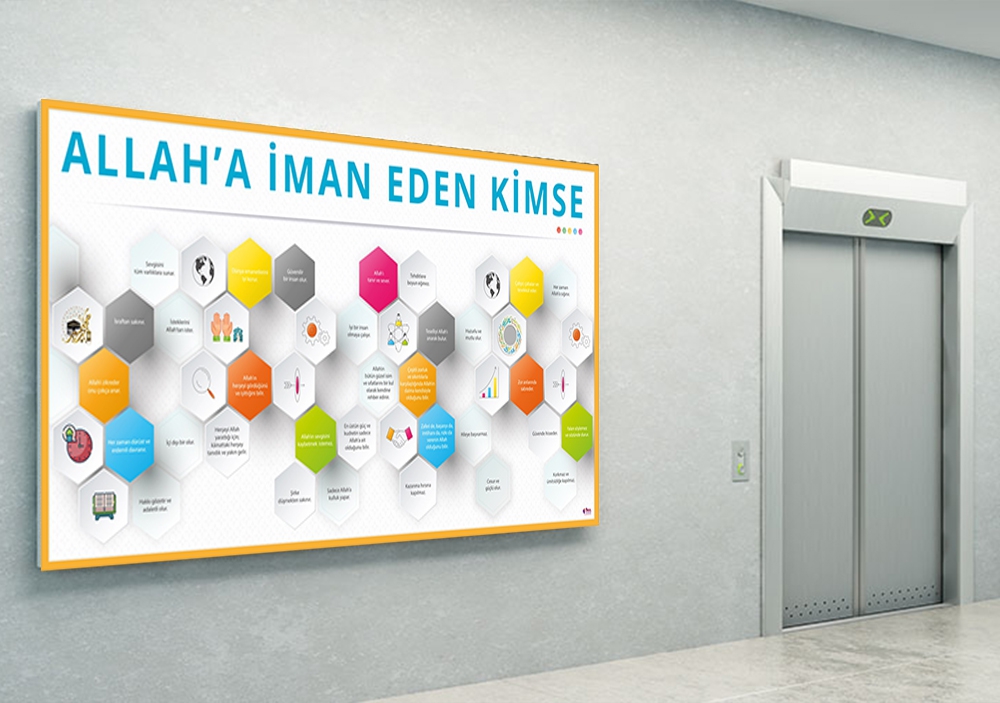 Allah’a İman Eden Kimse Afişi
