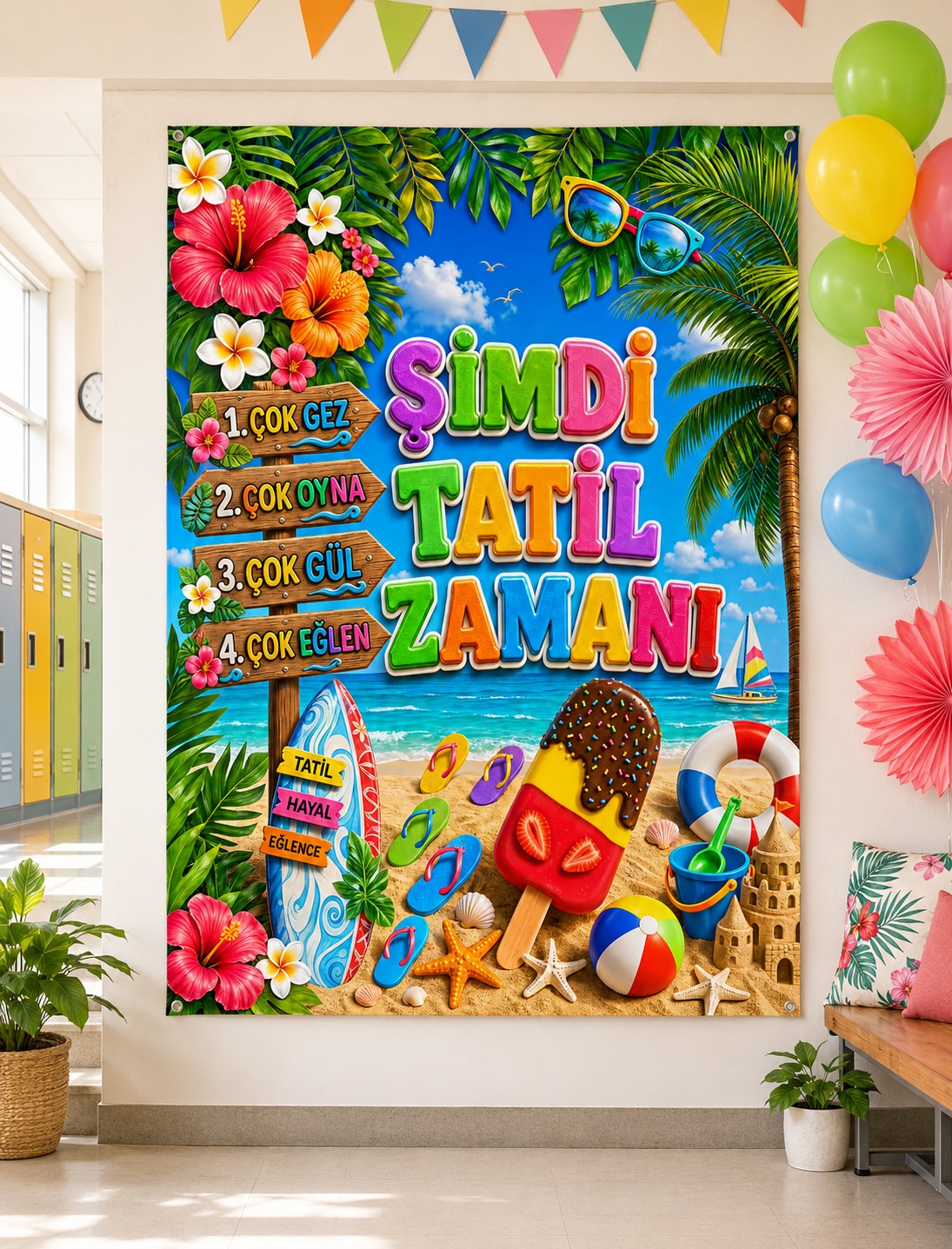 Şimdi Tatil Zamanı Hatıra Branda 54