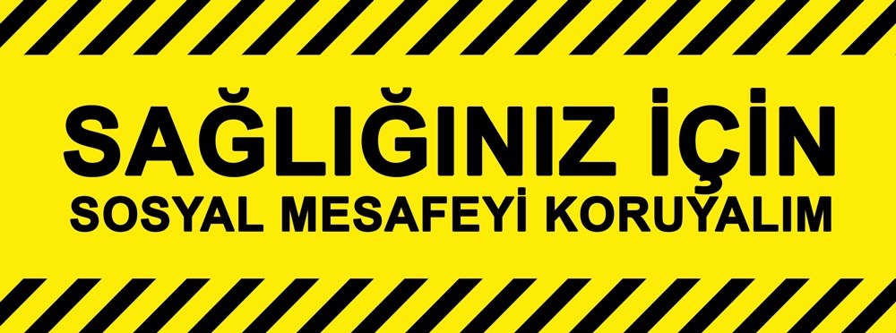 Sosyal Mesafe Koruma Bandı 6