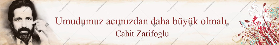  Yedi Güzel Adam Cahit Zarifoğlu Kiriş Yazısı