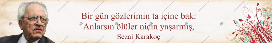 Yedi Güzel Adam Sezai Karakoç Kiriş Yazısı
