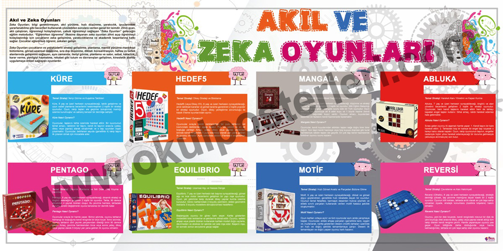Akıl Zeka Oyunları Okul Posteri 30