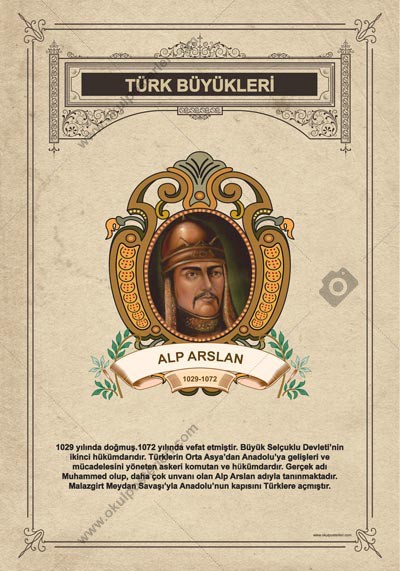 Türk Büyükleri Seti Alp Arslan