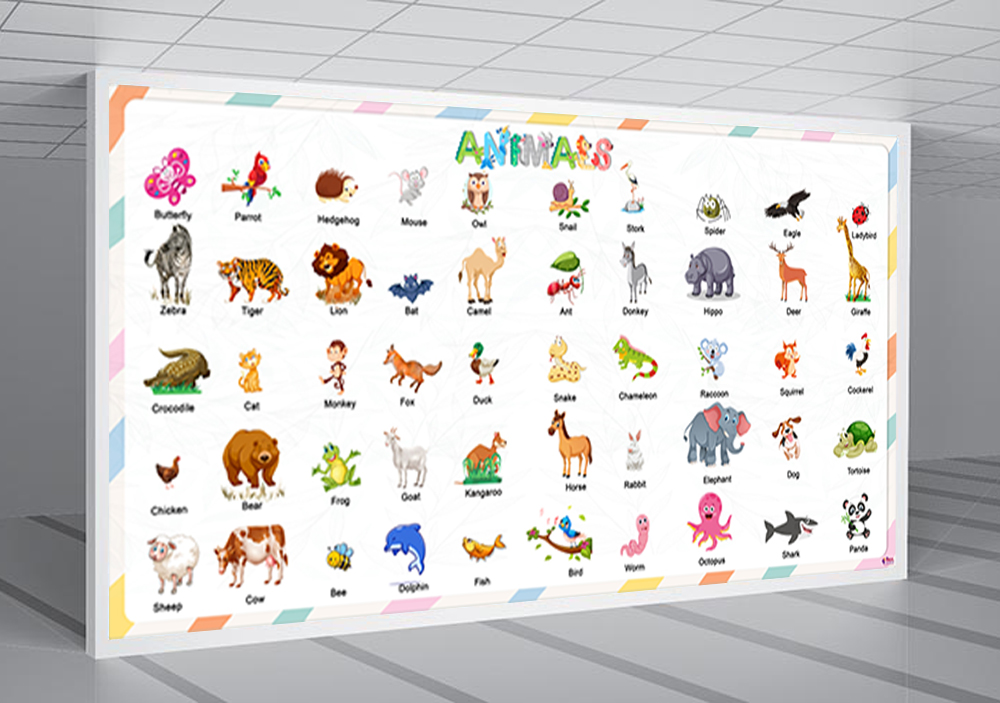 Animals - 2 Okul Posteri