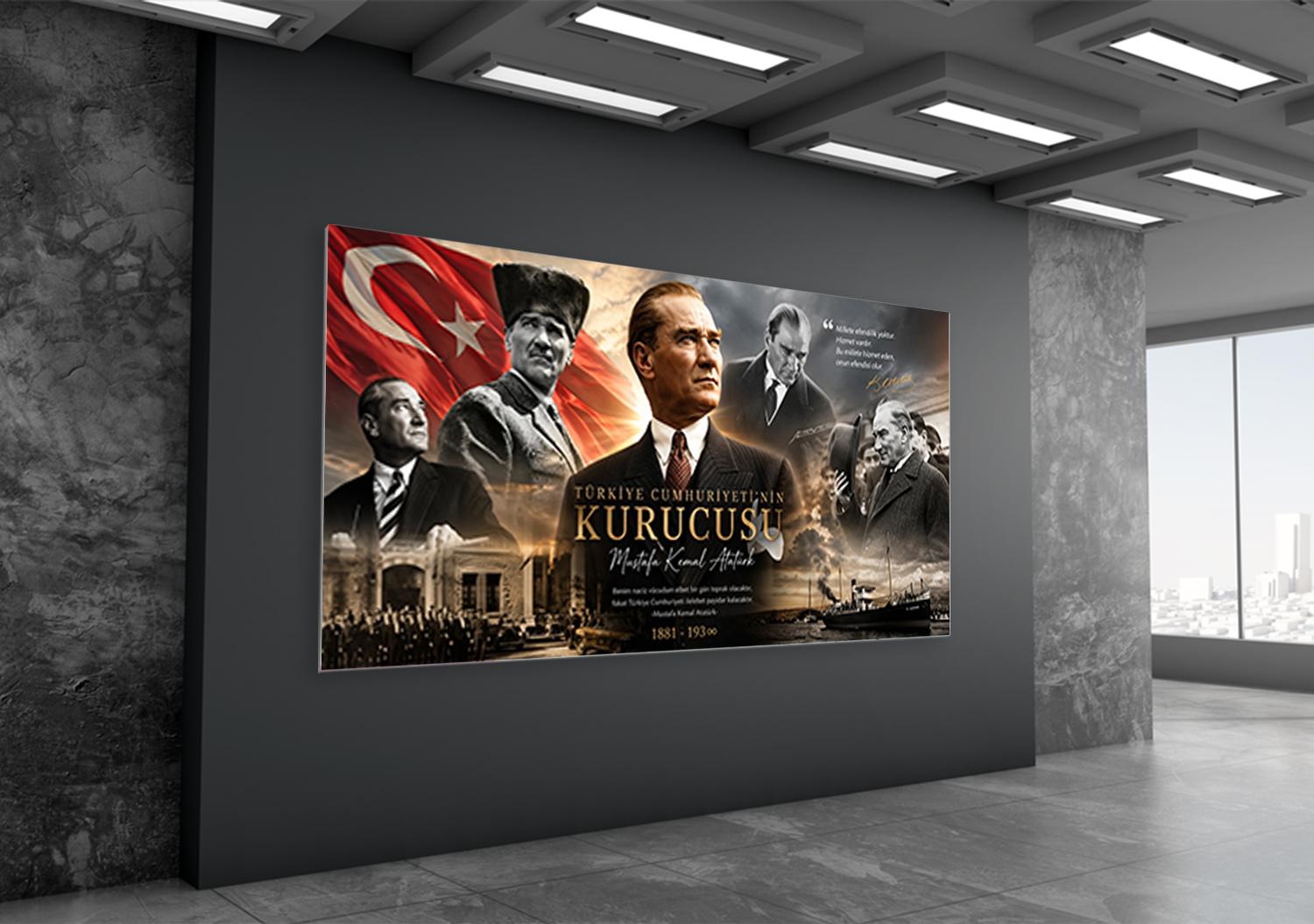 Atatürk Köşesi Okul Posteri 24