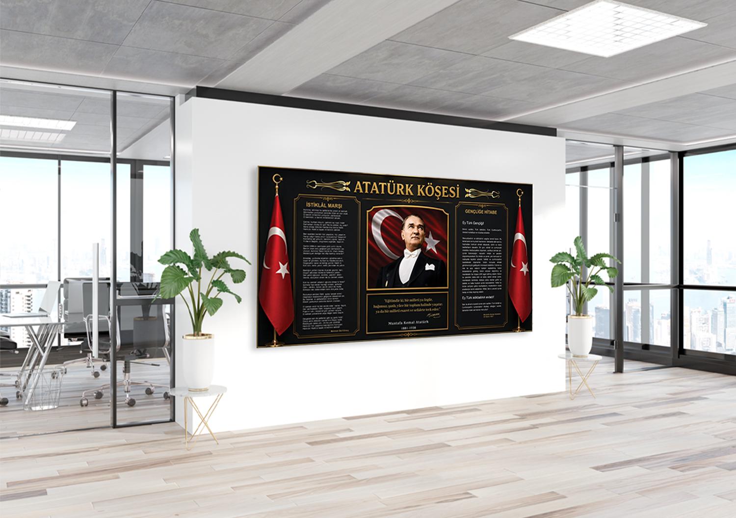Atatürk Köşesi Okul Posteri 28