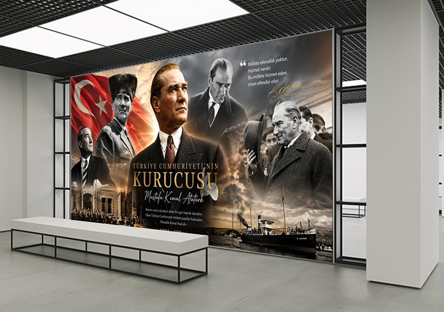 Atatürk Köşesi Okul Posteri 24