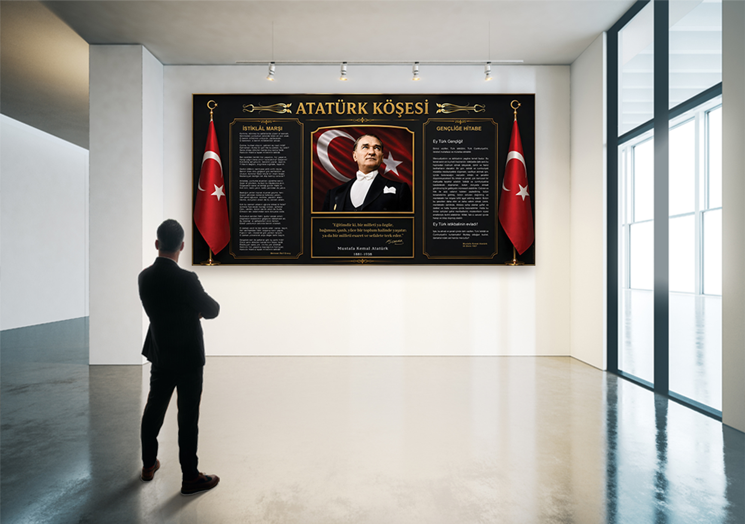Atatürk Köşesi Okul Posteri 28