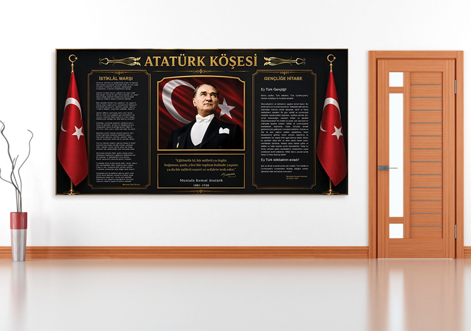 Atatürk Köşesi Okul Posteri 28