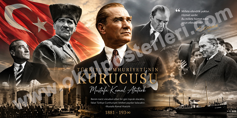 Atatürk Köşesi Okul Posteri 24
