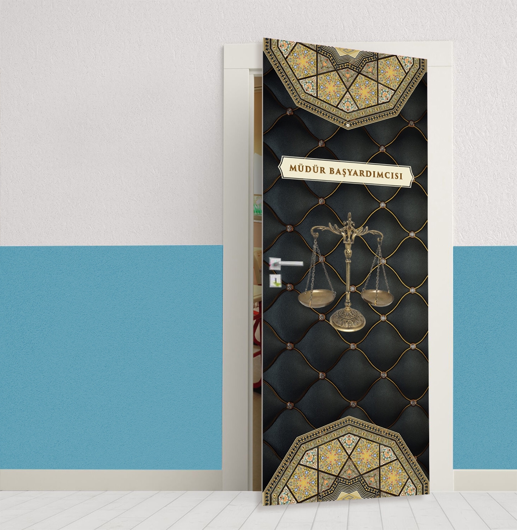 Müdür Odası Kapı Giydirme 7