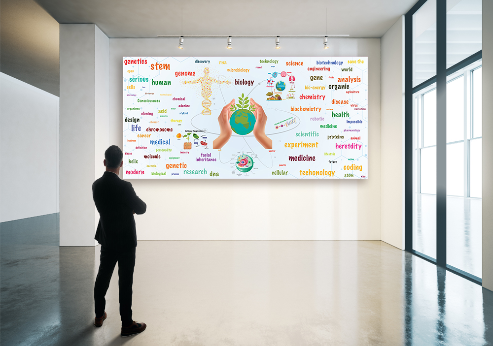 Biology Wall Image School Poster