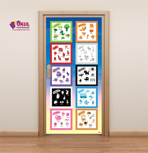 Colours İngilizce Kapı Giydirme 27