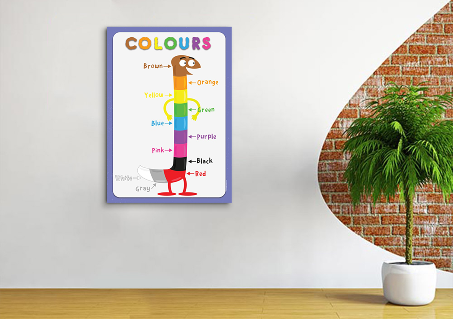 Cute Colours Okul Posteri