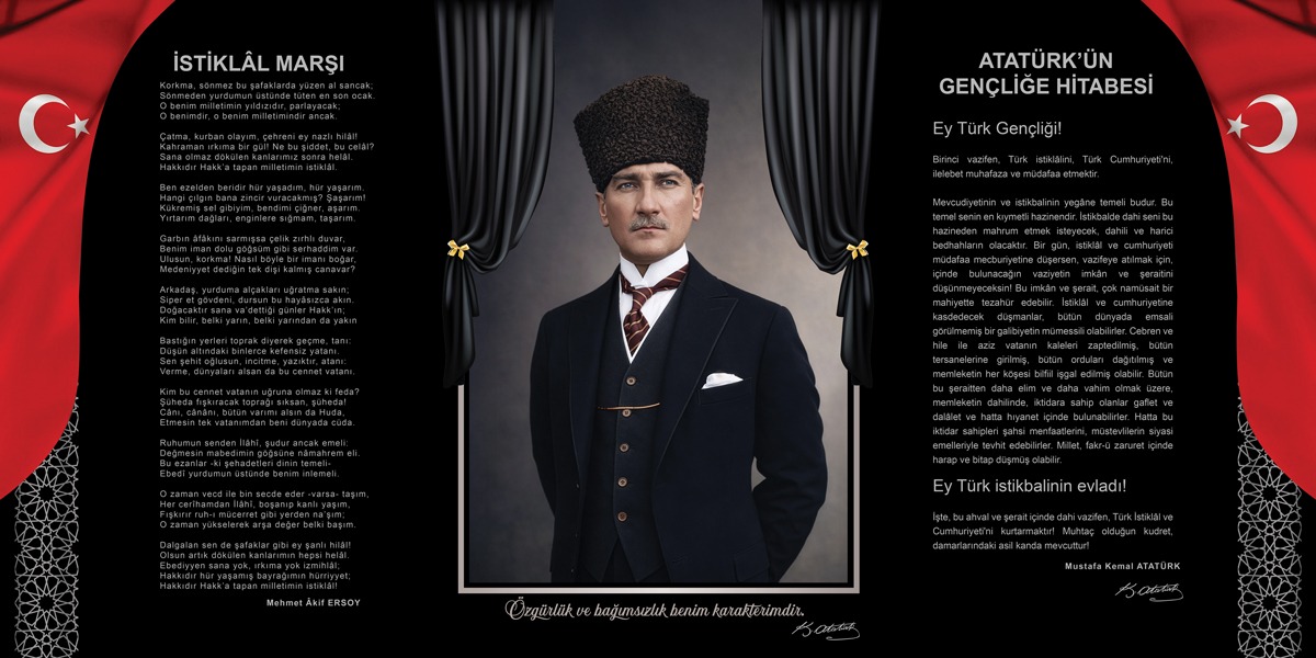 Atatürk Köşesi Okul Posteri 21