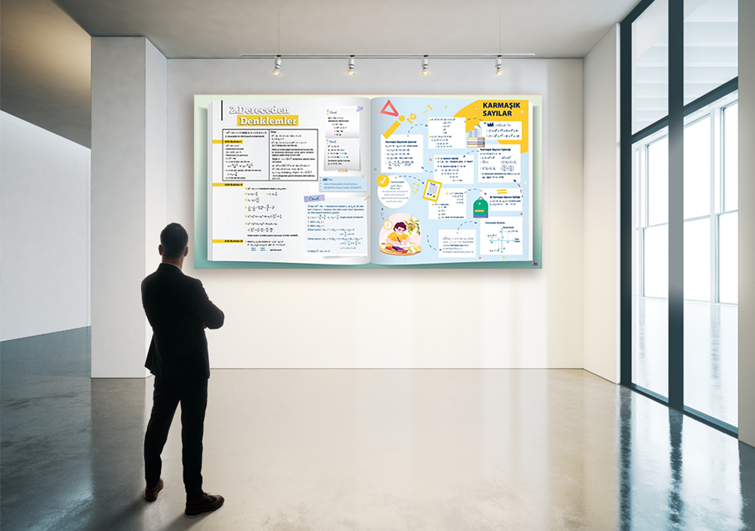 2. Dereceden Denklemler - Karmaşık Sayılar Matematik Posteri