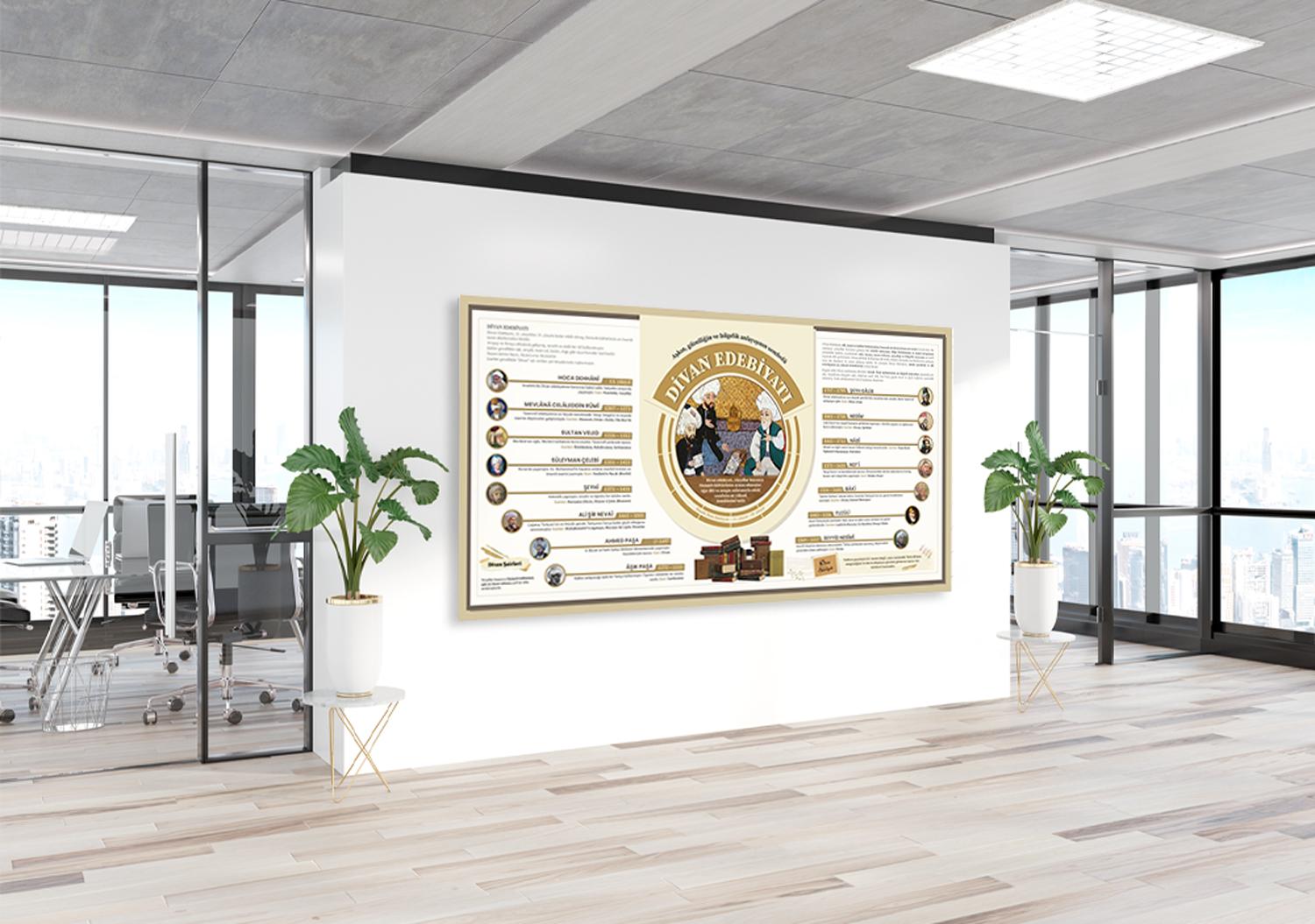 Divan Edebiyatı Okul Posteri