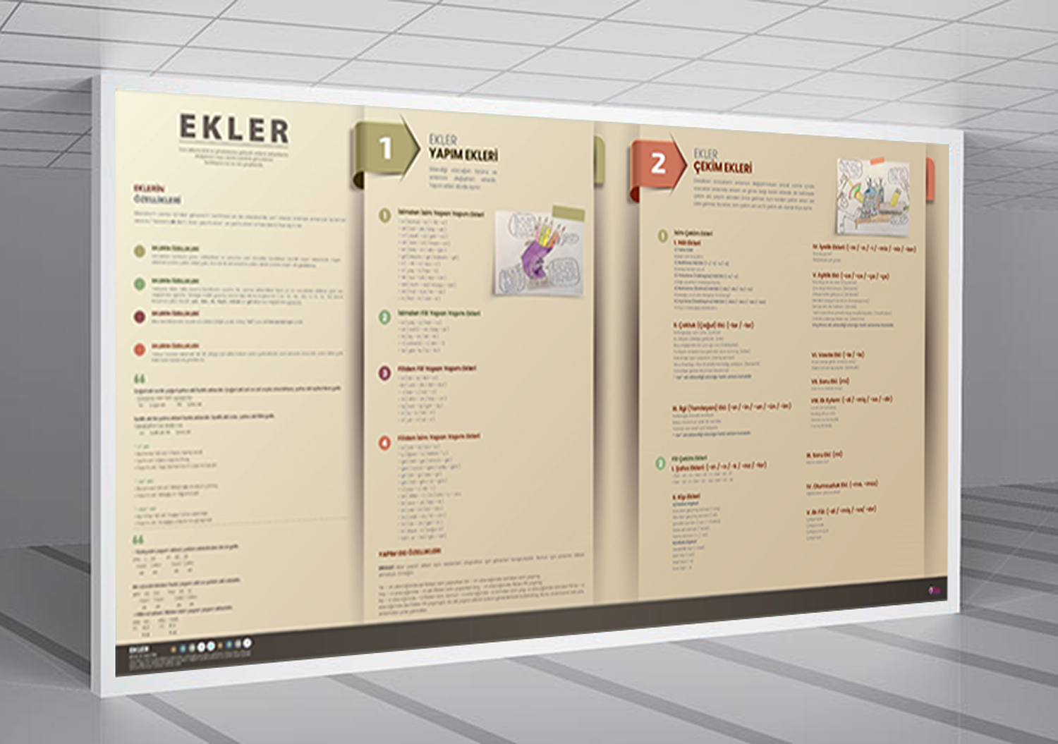  Yapım Ekleri ve Çekim Ekleri Okul Posteri