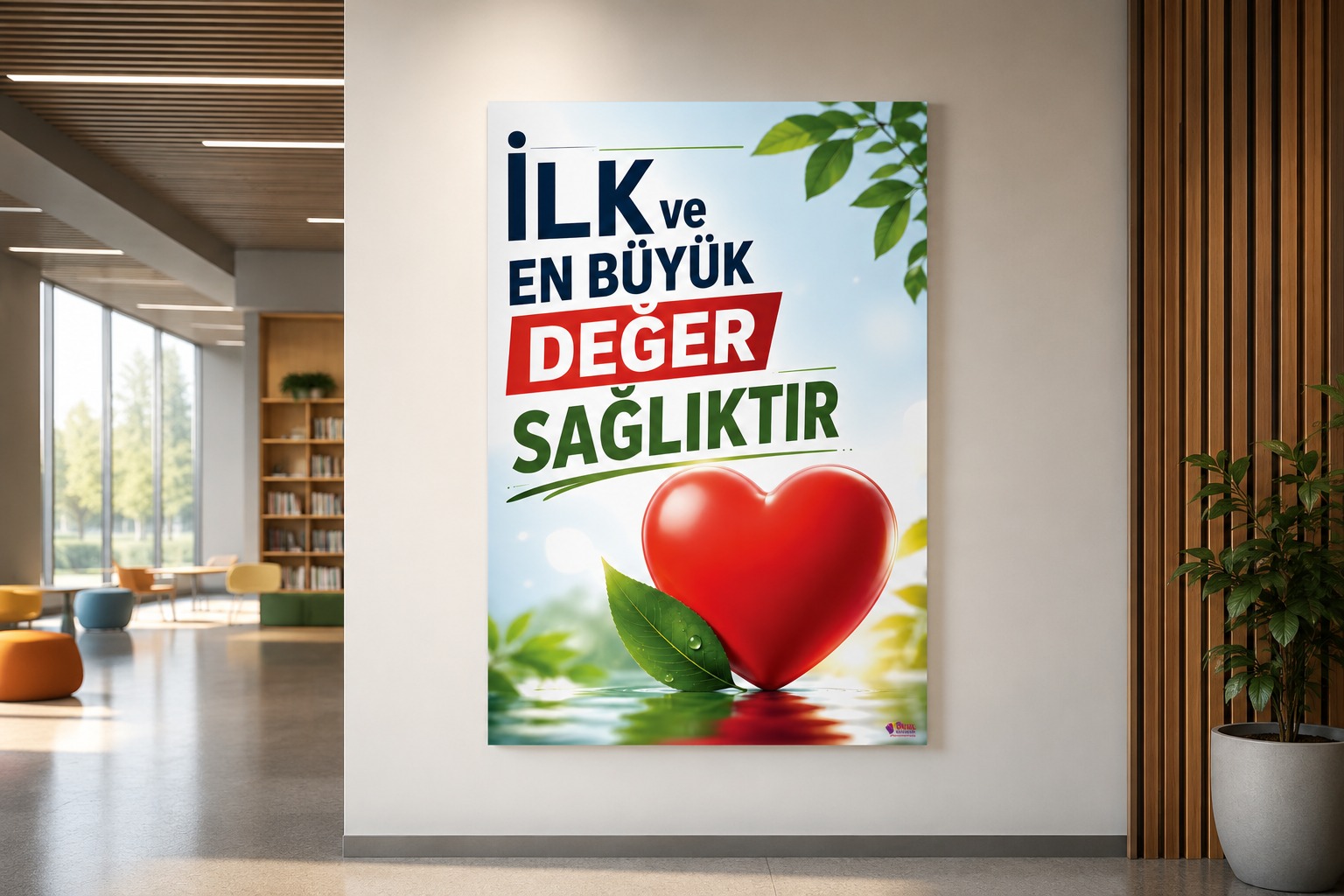 En Büyük Değer Sağlıktır Motivasyon Posteri-77