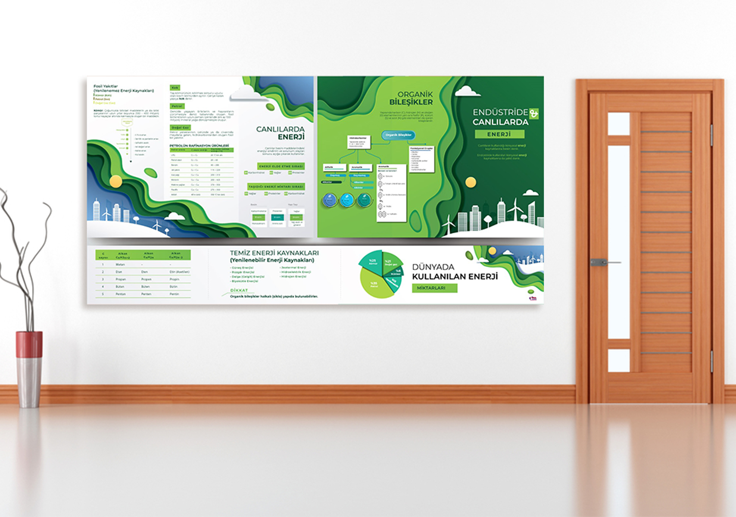 Endüstride ve Canlılarda Enerji Kimya Posteri