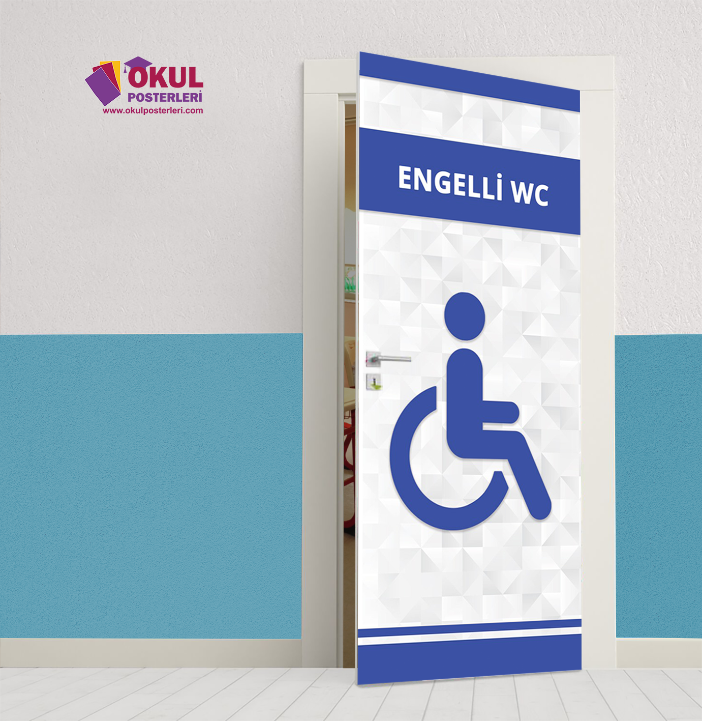Engelli WC Kapı Giydirme 19
