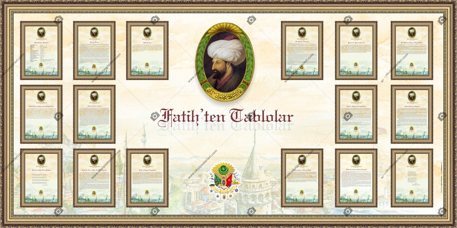 Fatih’ten Tablolar Okul Posteri