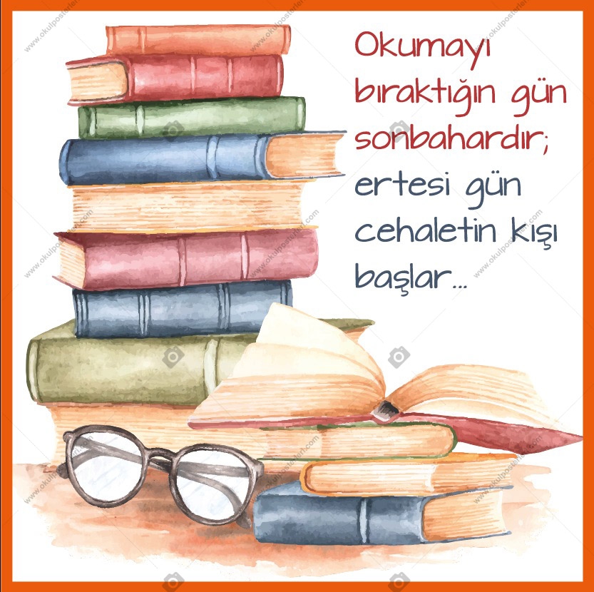 Kitap Okuma Posteri 18