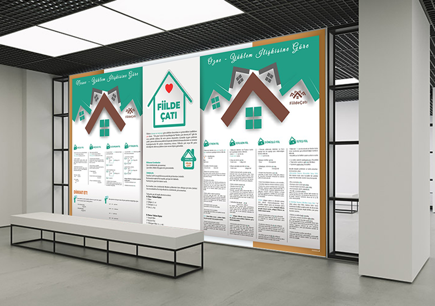 Fiillerde Çatı Okul Posteri