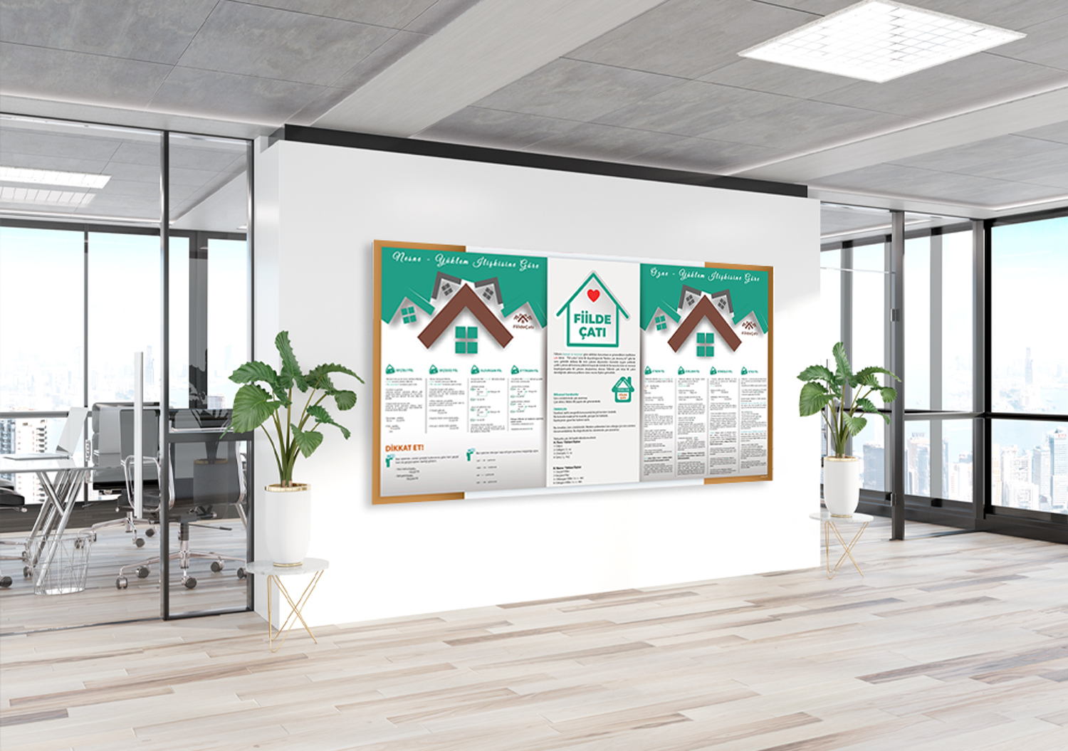 Fiillerde Çatı Okul Posteri