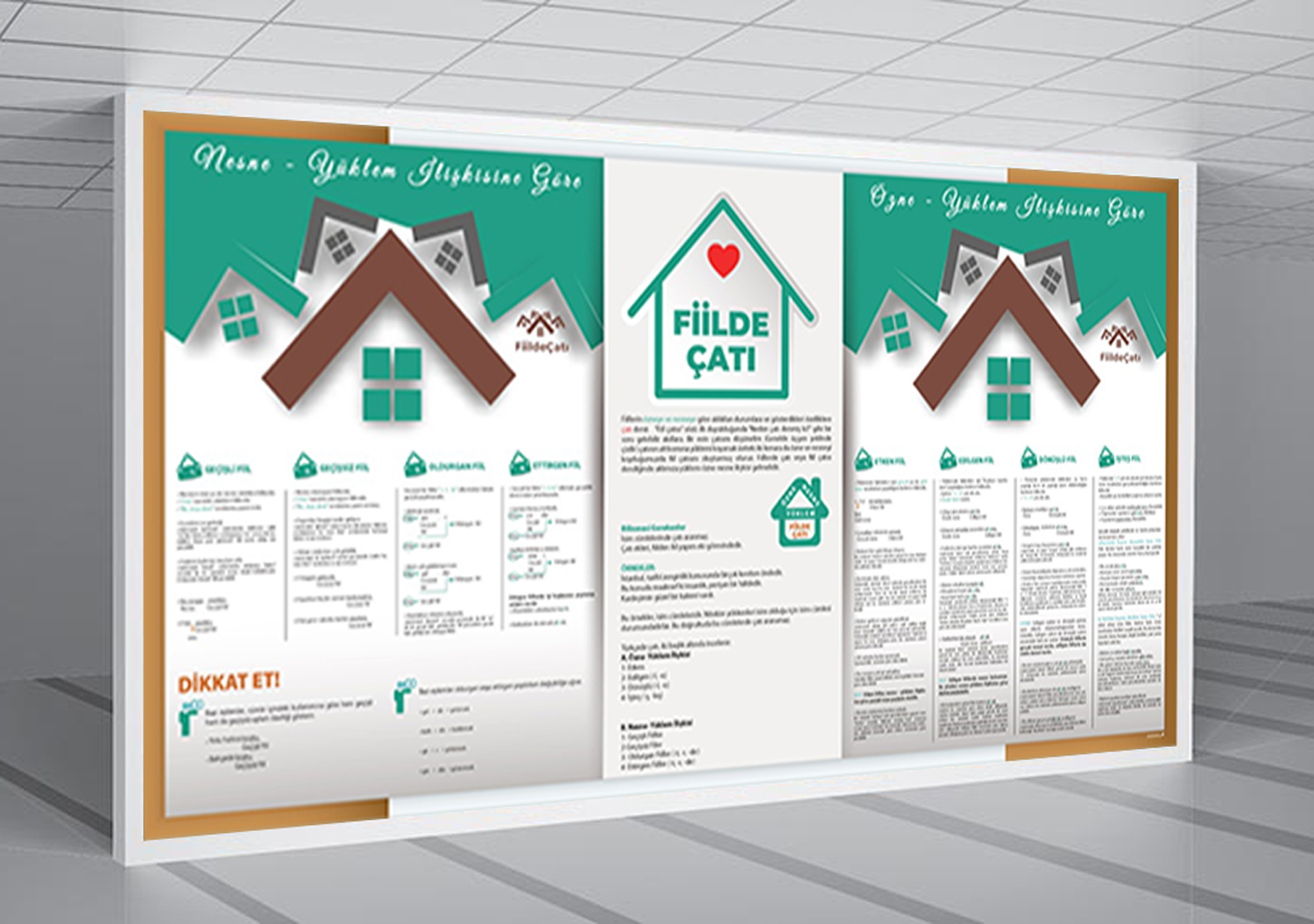 Fiillerde Çatı Okul Posteri