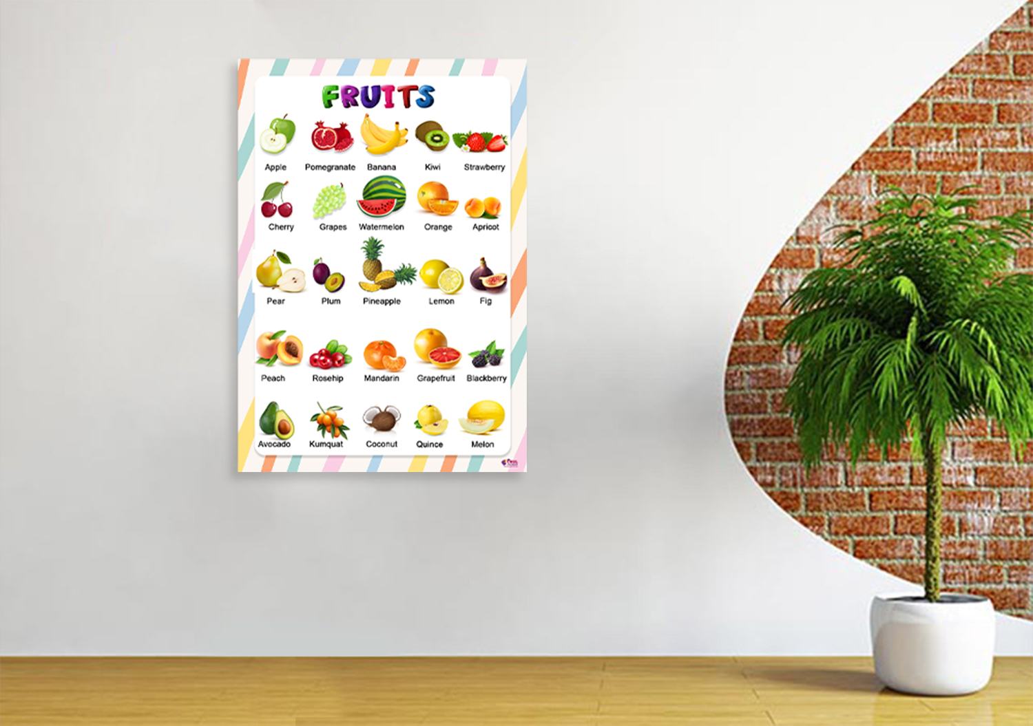Fruits Okul Posteri