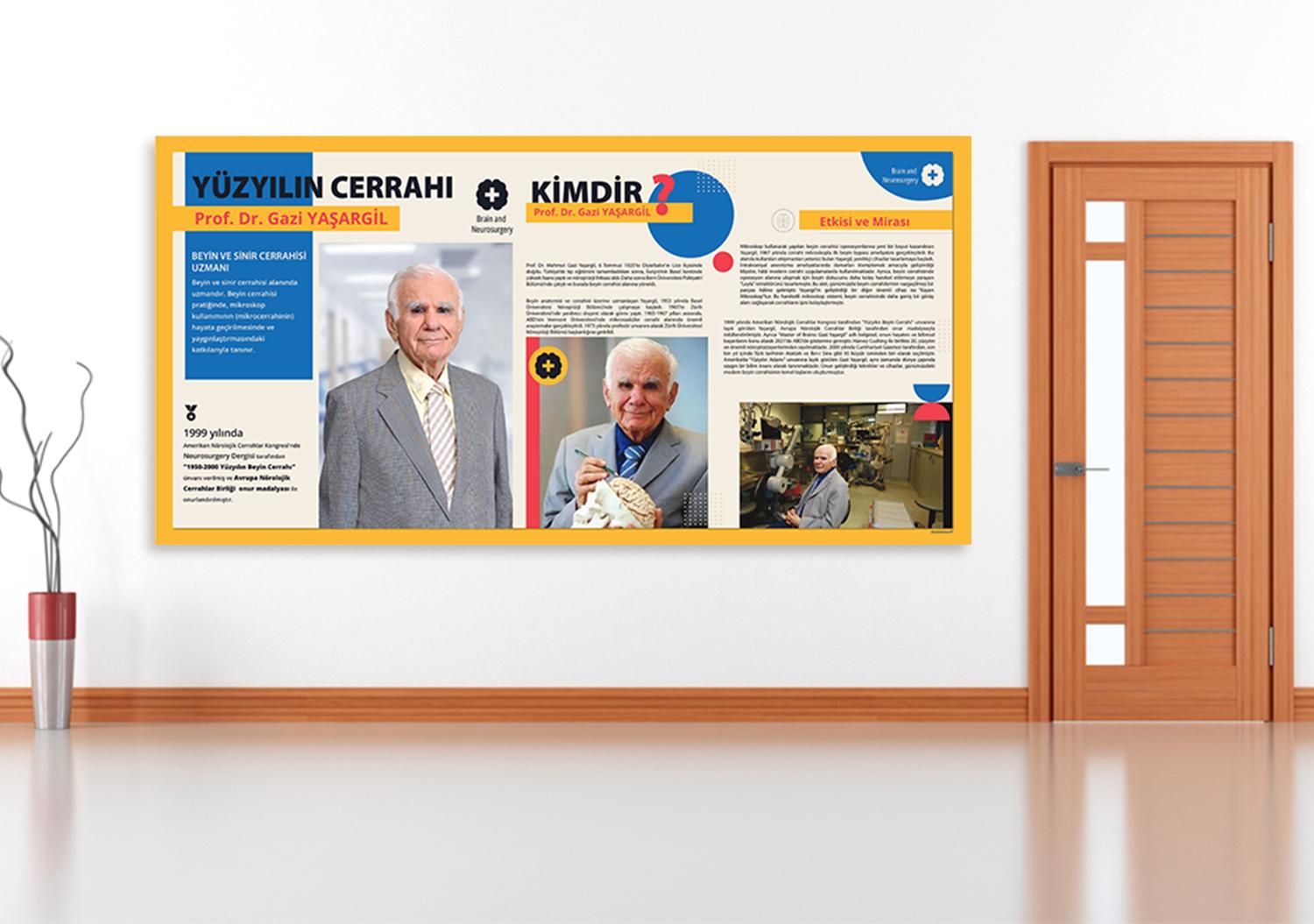 Gazi Yaşargil  Okul Posteri
