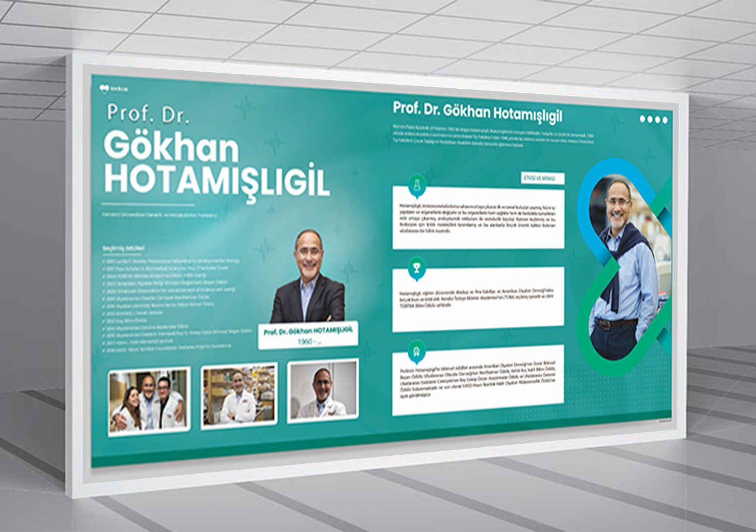 Prof. Dr. Bülent Hotamışlıgil Posteri