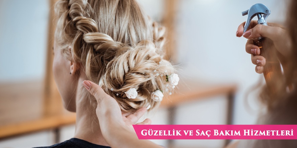 Güzellik ve Saç Bakım Hizmetleri Okul Posteri