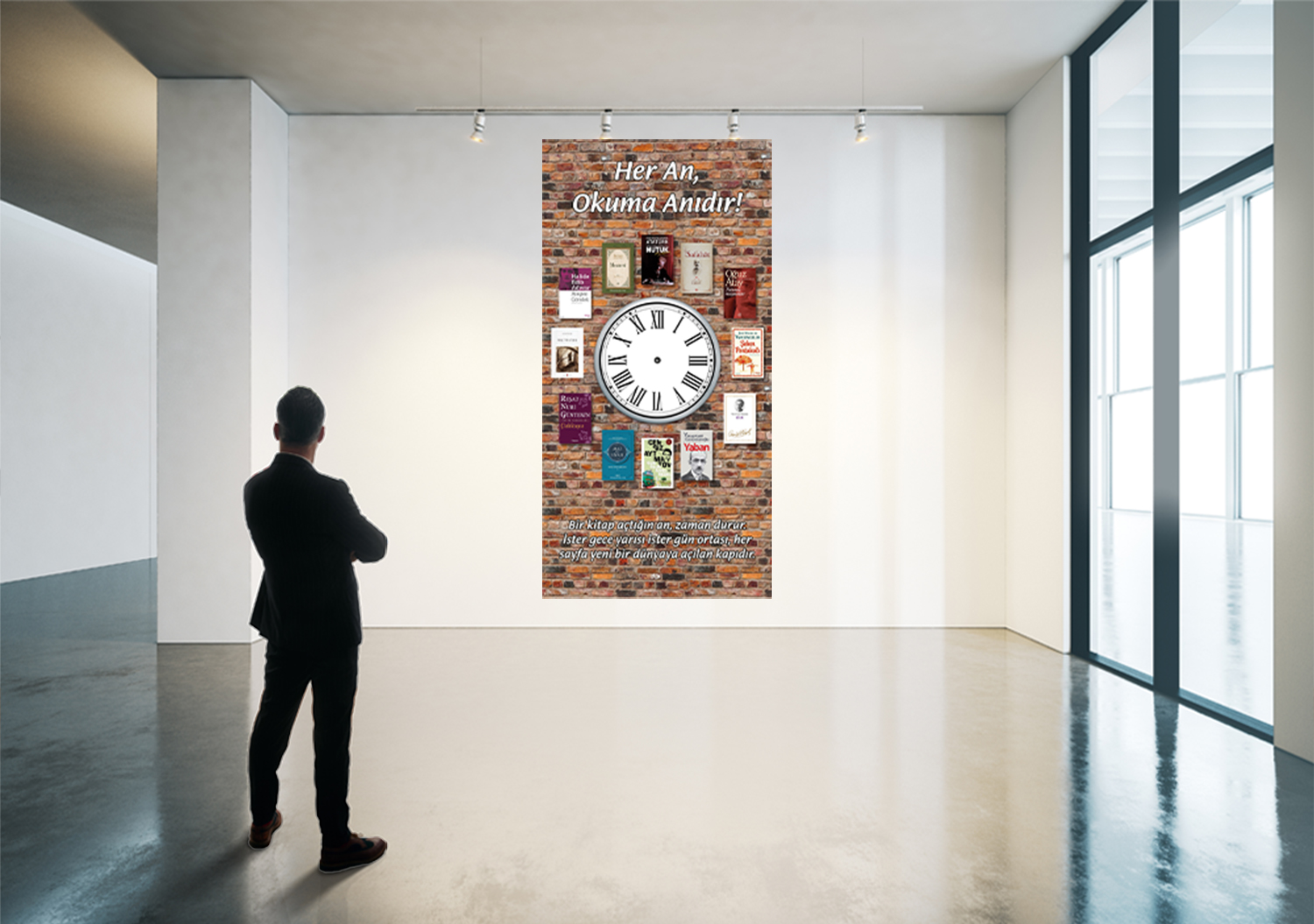 Her An Okuma Anı Kitap Okuma Posteri