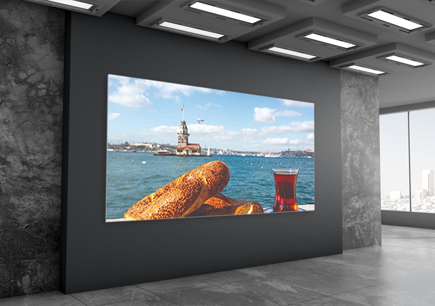 İstanbul Manzarası 4 Kız Kulesi Okul Posteri