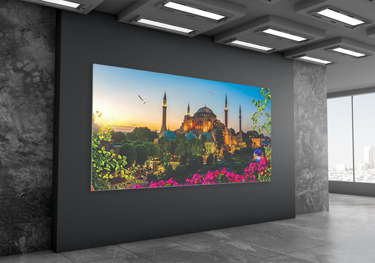 İstanbul Manzarası 3 Ayasofya Okul Posteri