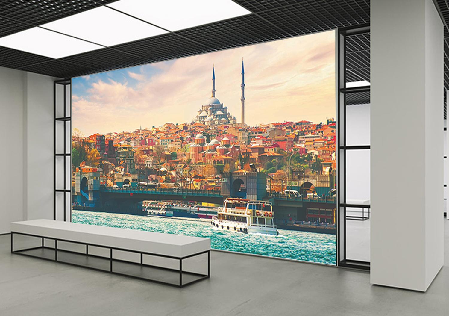 İstanbul Manzarası 11 Okul Posteri