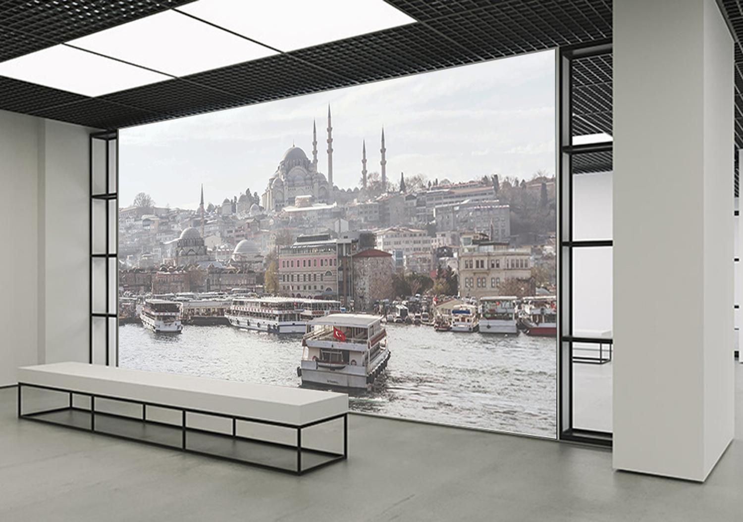 İstanbul Manzarası 10 Okul Posteri