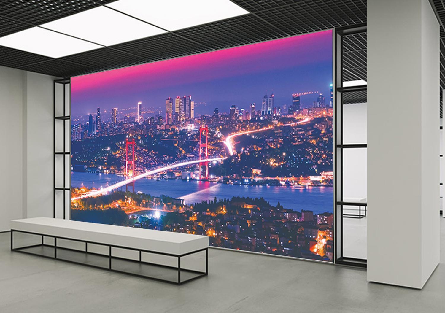 İstanbul Manzarası 1 Okul Posteri