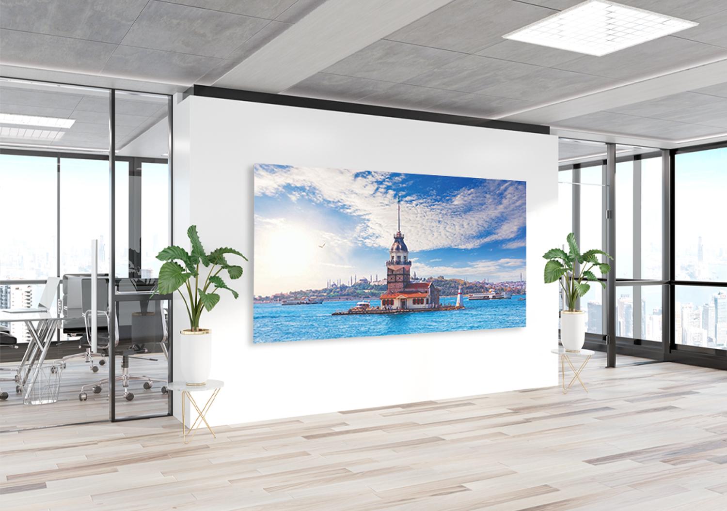 İstanbul Manzarası 2 Okul Posteri