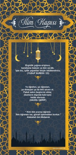 ilim Kapısı (İmam Hatip Kapı Giydirmesi)